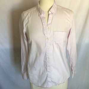 GAP light lil blush button down